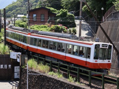箱根登山鉄道　100型用運転台旧式電圧計 箱根登山電車 試運転｜のぶお𝓳𝓽